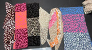 Schal - buntes Leopardenmuster