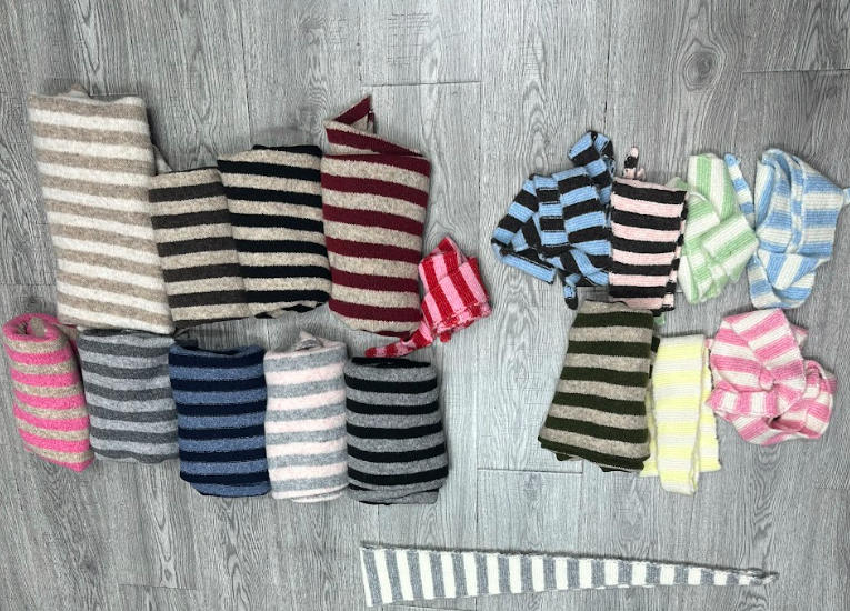 Mini - Dreieckstuch - Zebra2