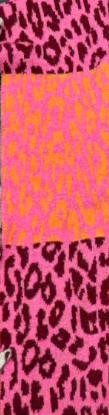 Schal - buntes Leopardenmuster