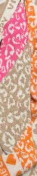 Schal - buntes Leopardenmuster